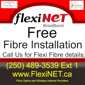 FlexiNET fiber signs in community